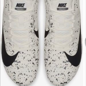 Nike track spike shoes! Worn once! Like new!!!